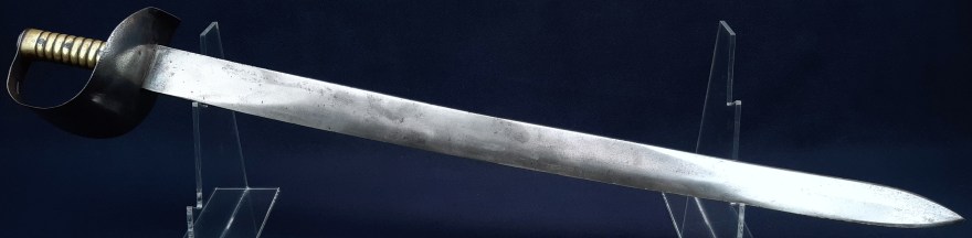 British c1889 Lead Cutter Cutlass for Sword Exercise, with Brass Grip 2